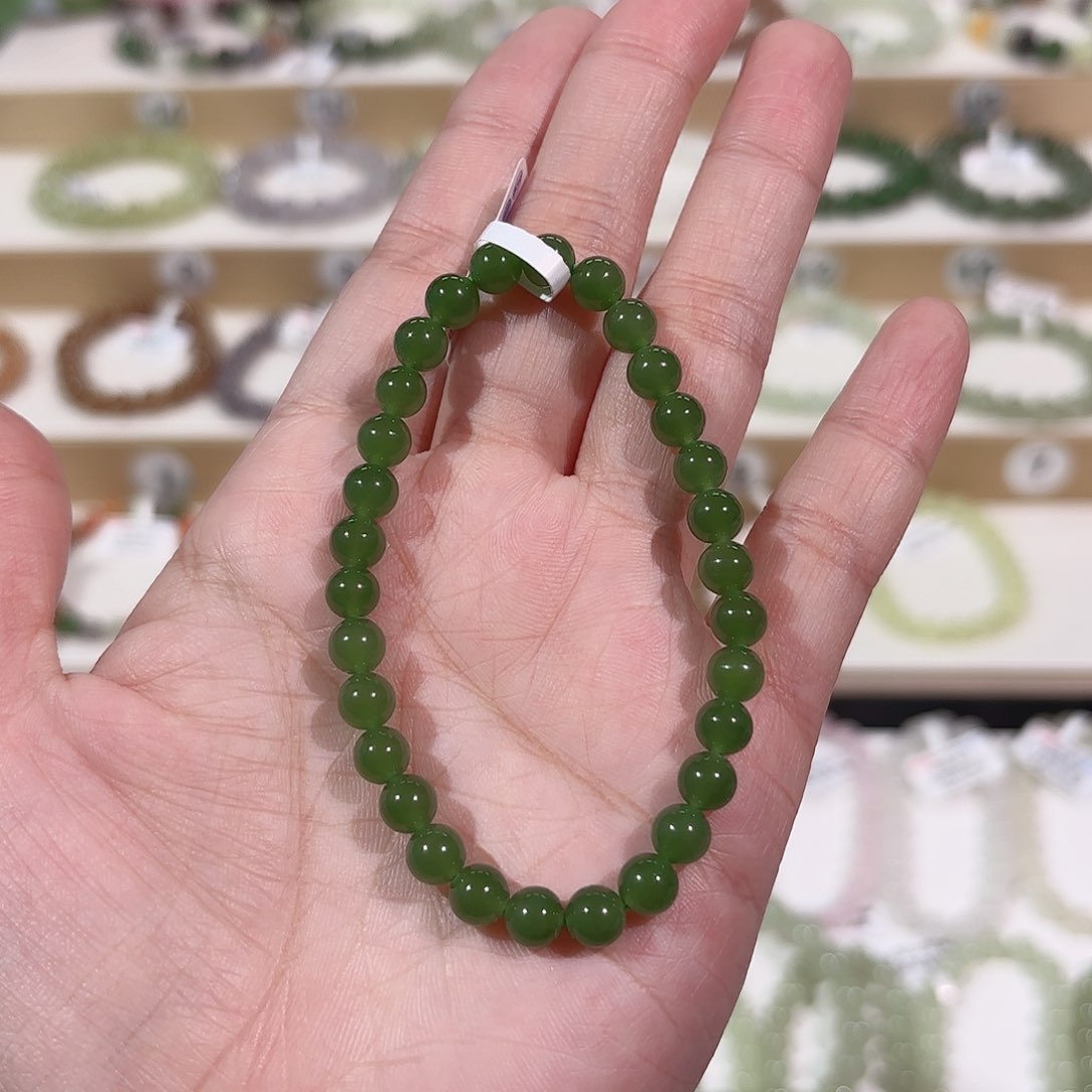 和田玉手链未镶嵌a