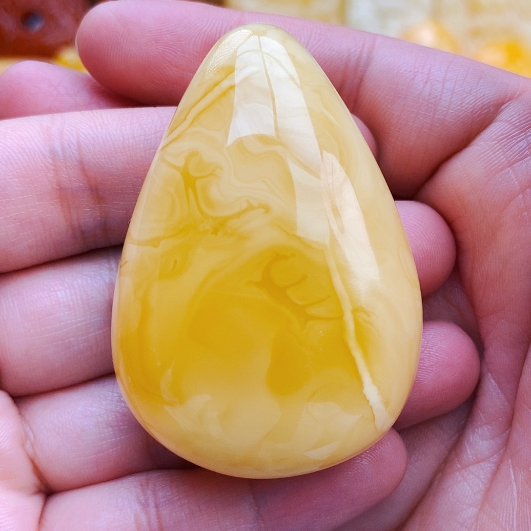 蜜蜡颈饰未镶嵌天然保真假一赔十26