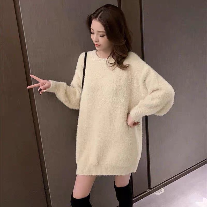 0406 Y47针织衫秋冬新款宽松复古长袖毛衣8211-j2-2