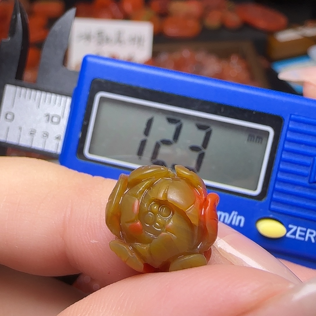 南红玛瑙未镶嵌颈饰