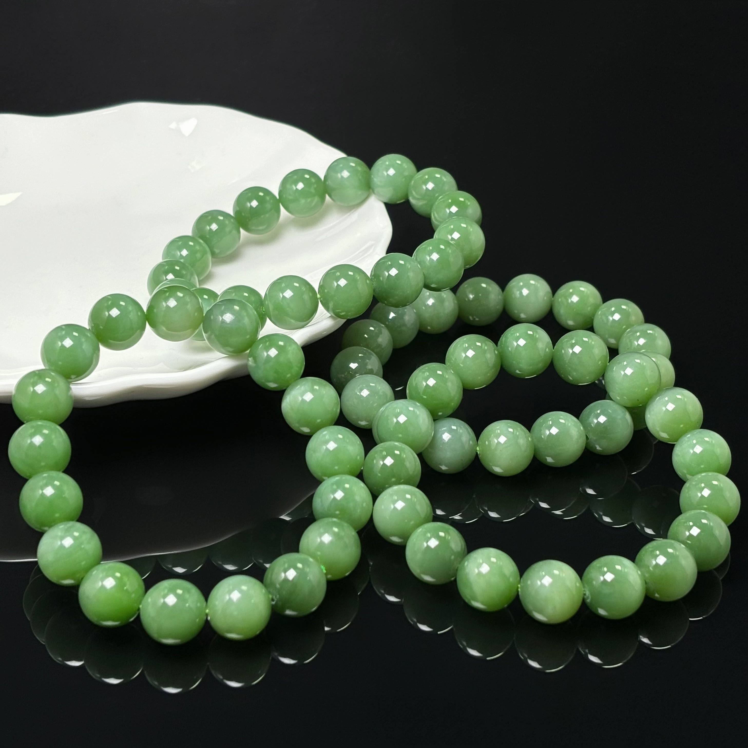 【何晟铭专属】和田玉手串  约12mm（多样性发1件）HA1S1830