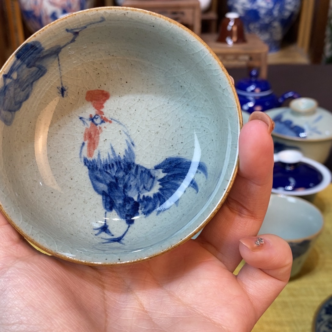 景德镇陶瓷手工手绘