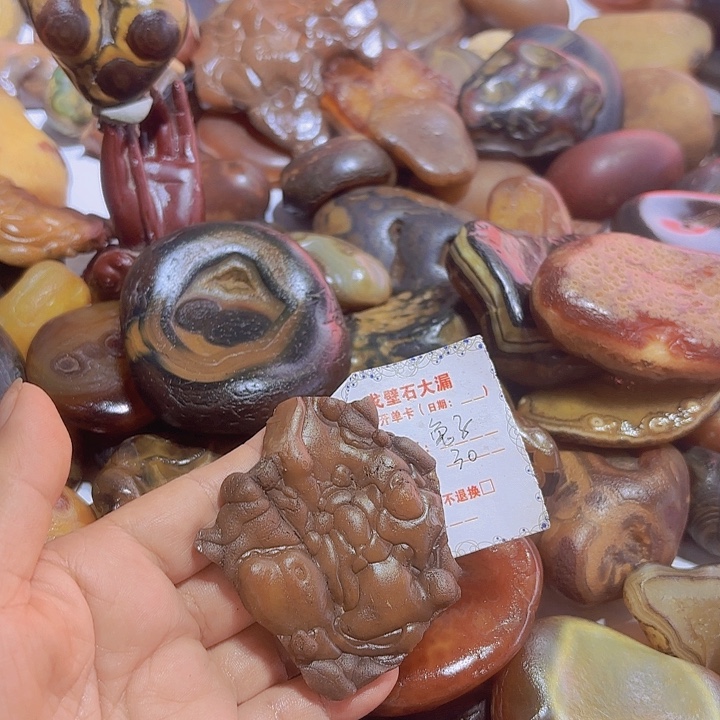 有机玻璃龙龙纹纹小摆件