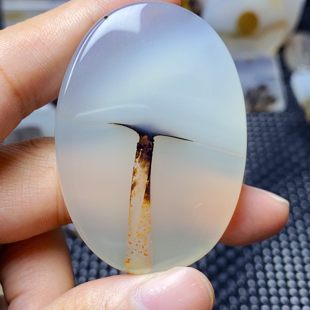 未镶嵌玛瑙/玉髓珠宝半成品