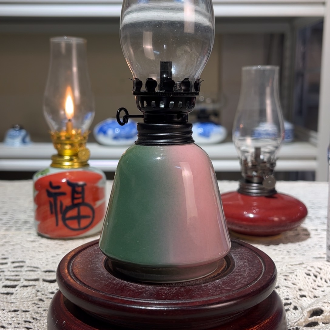 摆件景德镇陶瓷香薰灯