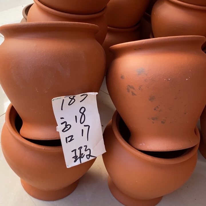 粗陶红陶绿植花盆183