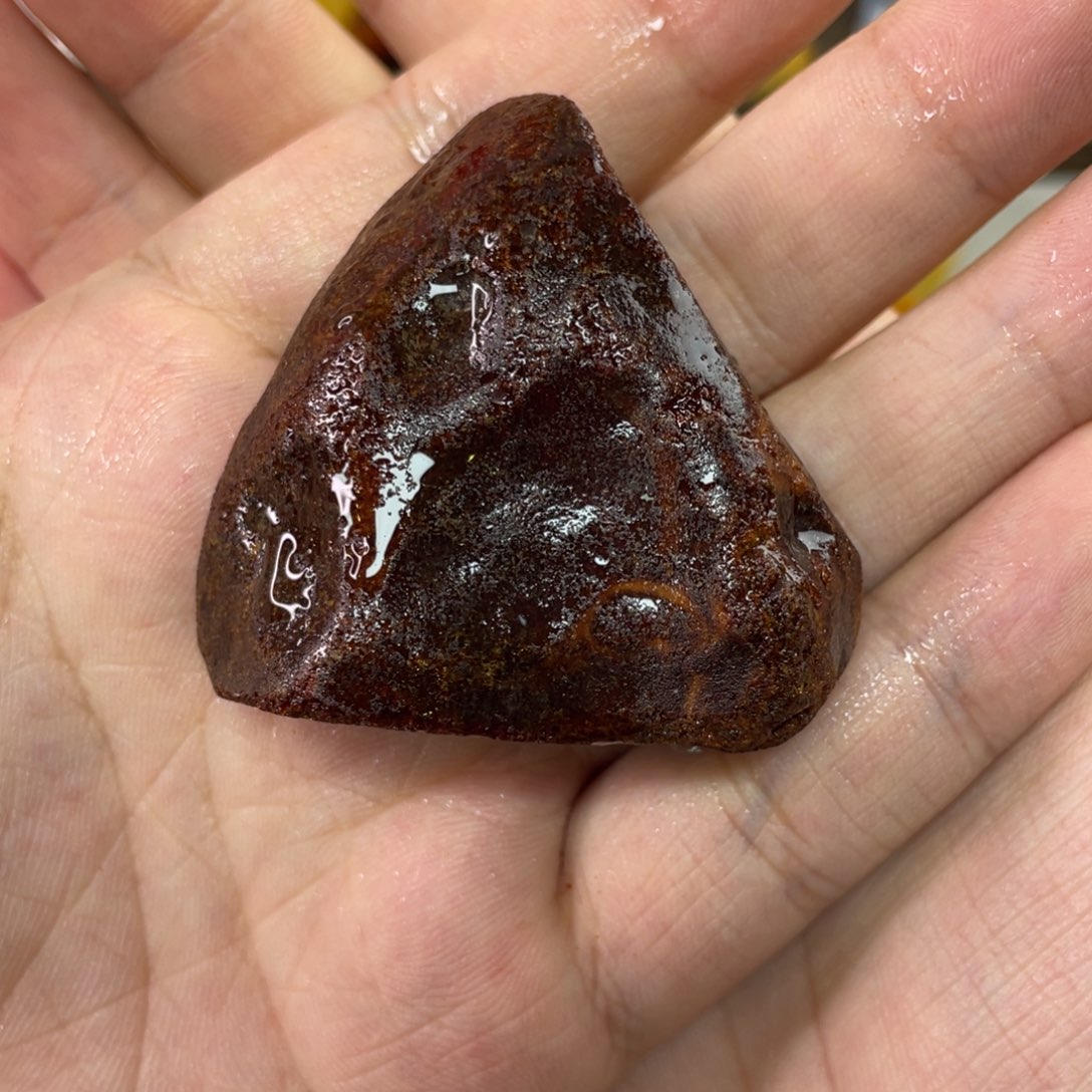 定制琥珀未镶嵌天然琥珀5颗13圆珠