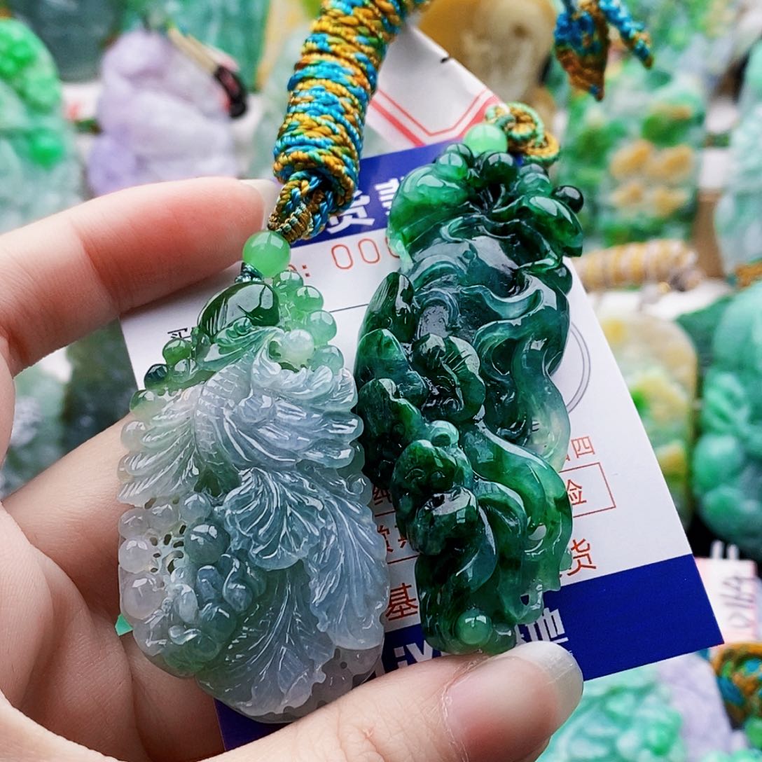 吊坠(不含链)未镶嵌翡翠0***7