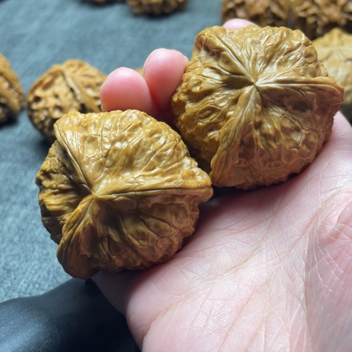 手工三棱南瓜墩三棱