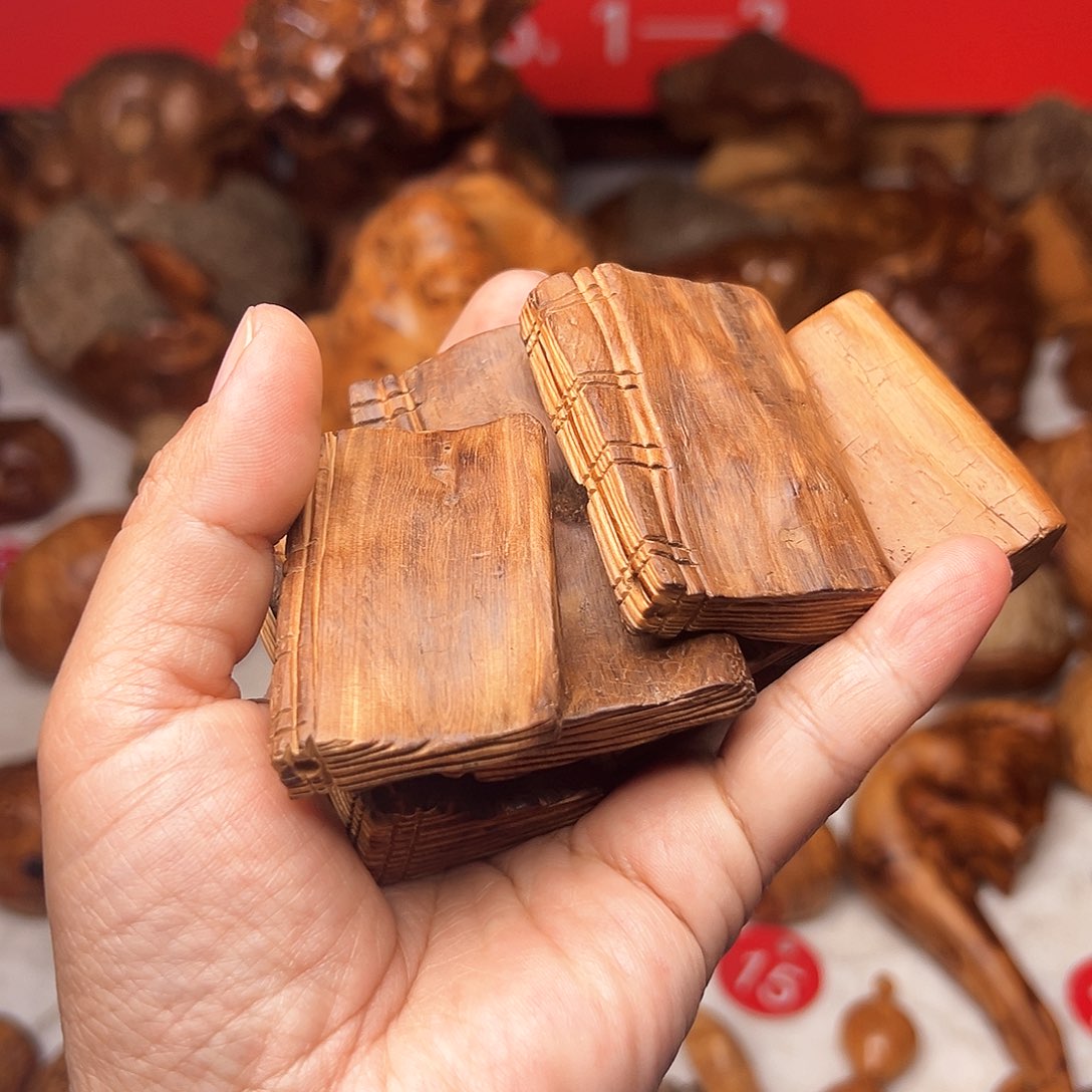 柏木崖柏小书崖柏吊坠