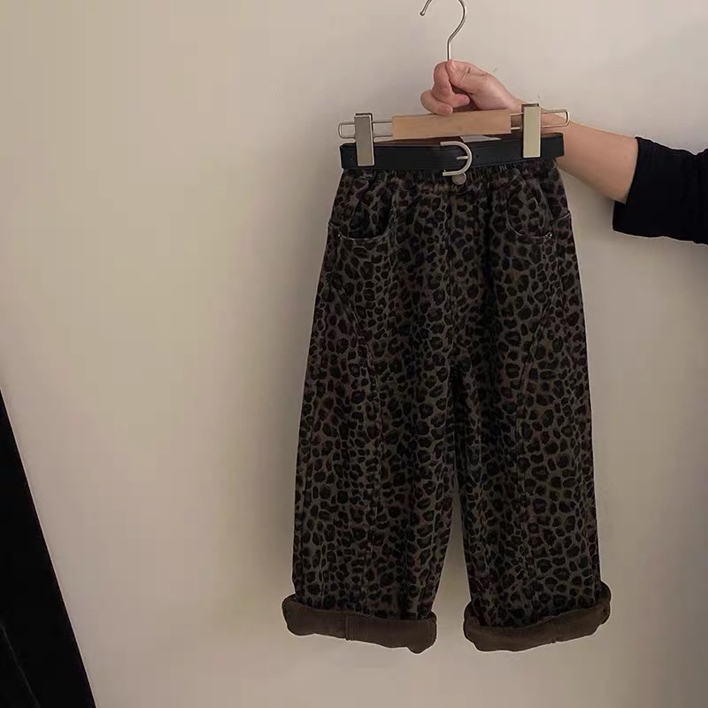 豹纹休闲裤 不分色