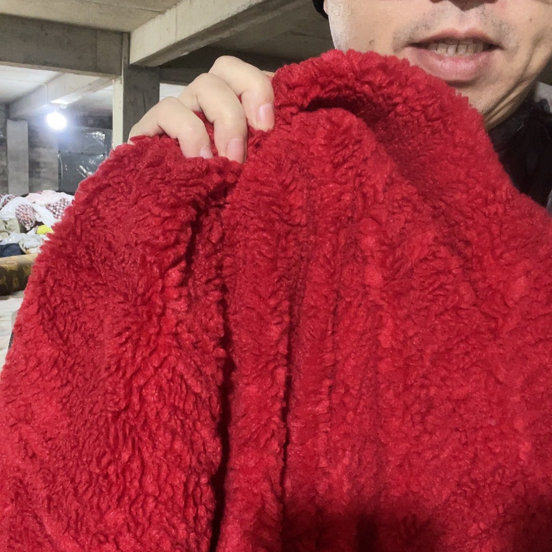 宽1.55米单面羊羔绒2米价317