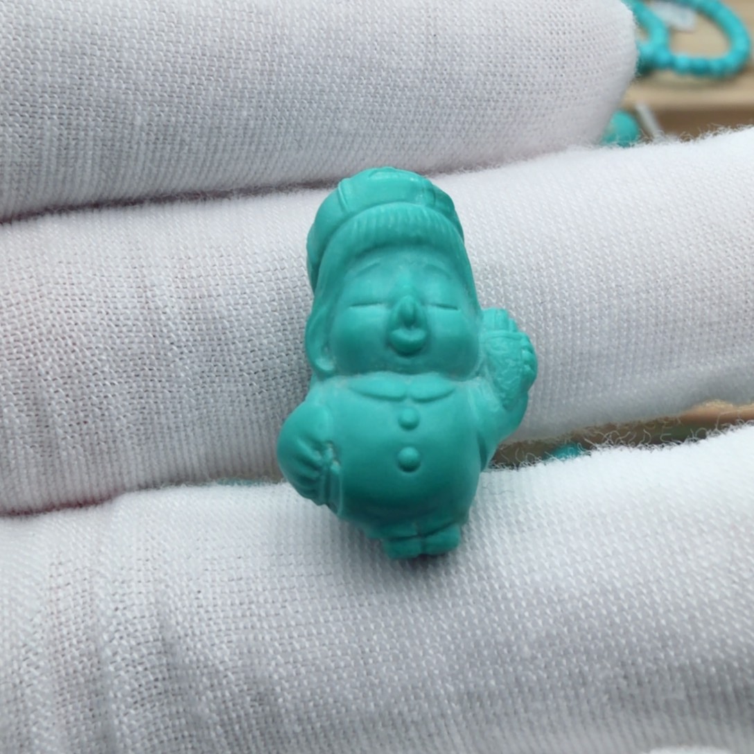 绿松石未镶嵌珠宝奇石