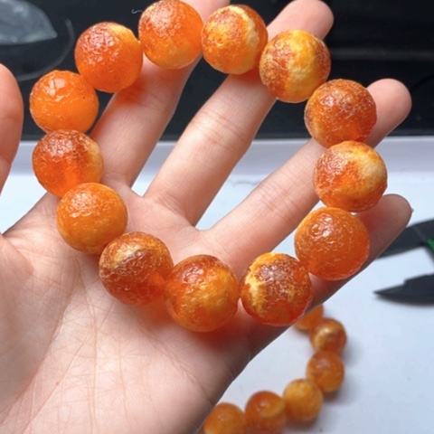 未镶嵌蜜蜡手链手串210