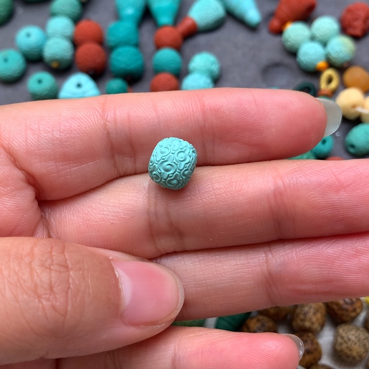 绿松石配饰未镶嵌茉**雪