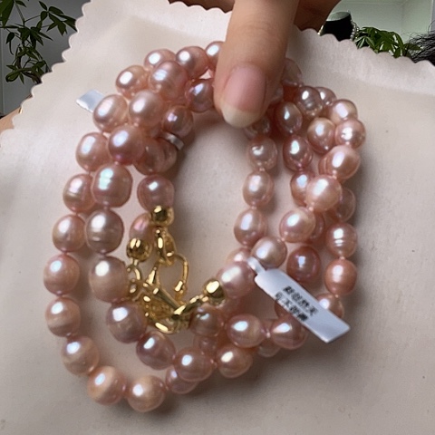 淡水珍珠未镶嵌颈饰