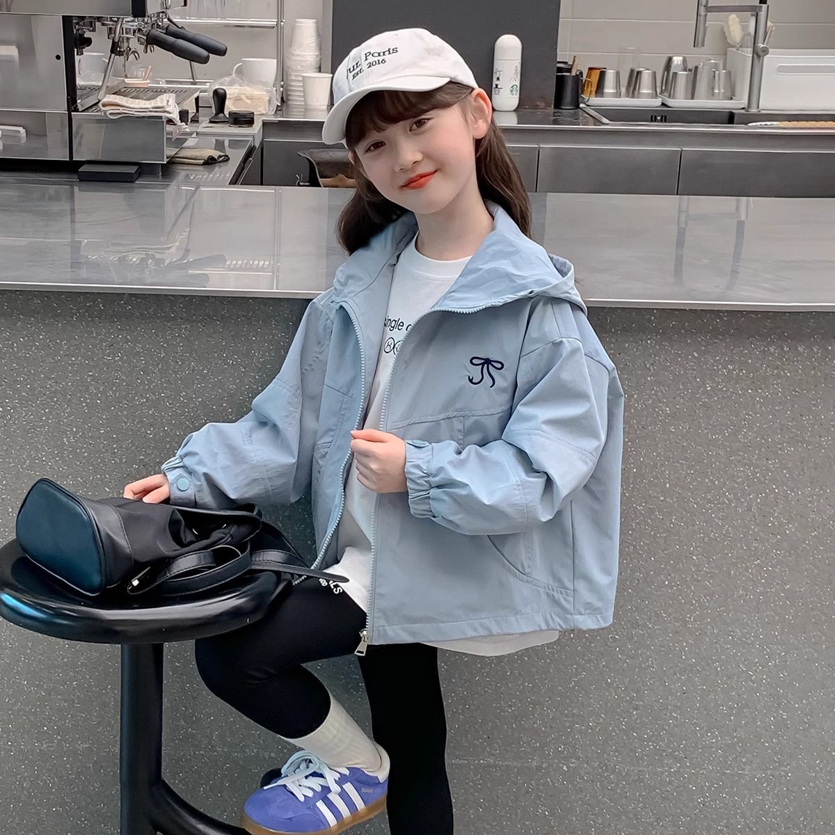 儿童装女童秋装外套春秋款2024新款秋季炸街洋气中大童女孩衣服潮