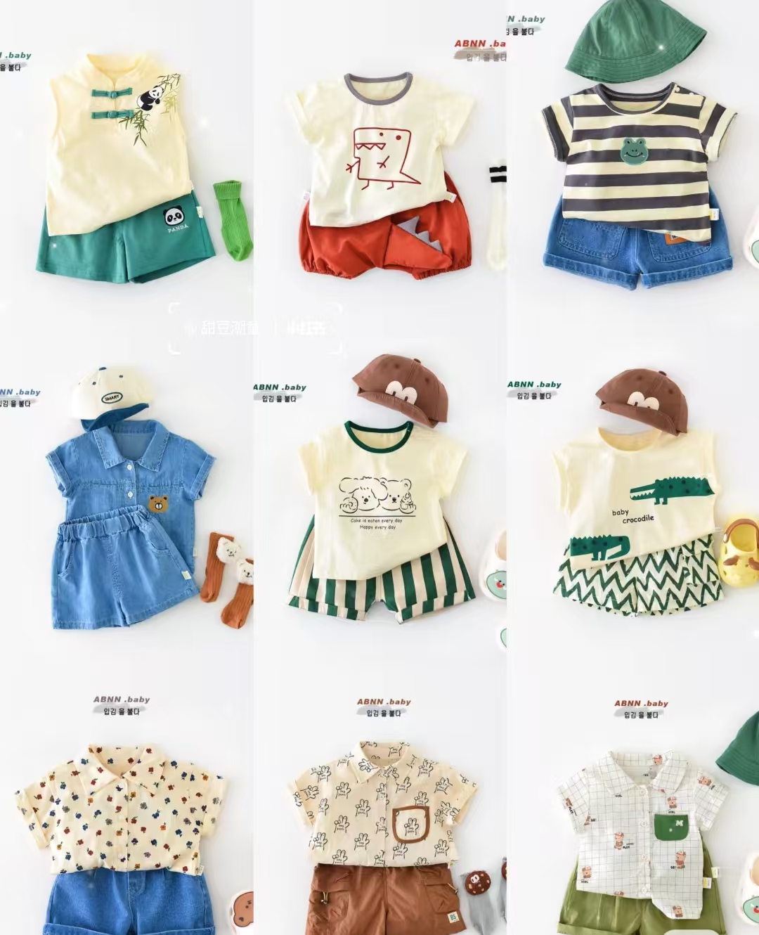 儿童婴童装扣号直播婴幼儿洋气婴儿