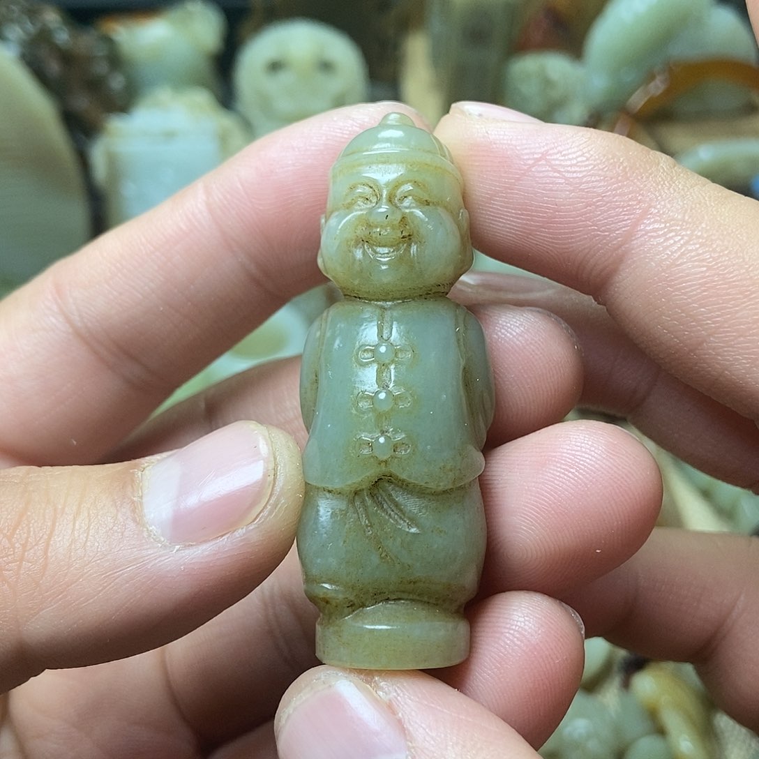 和田玉挂件未镶嵌