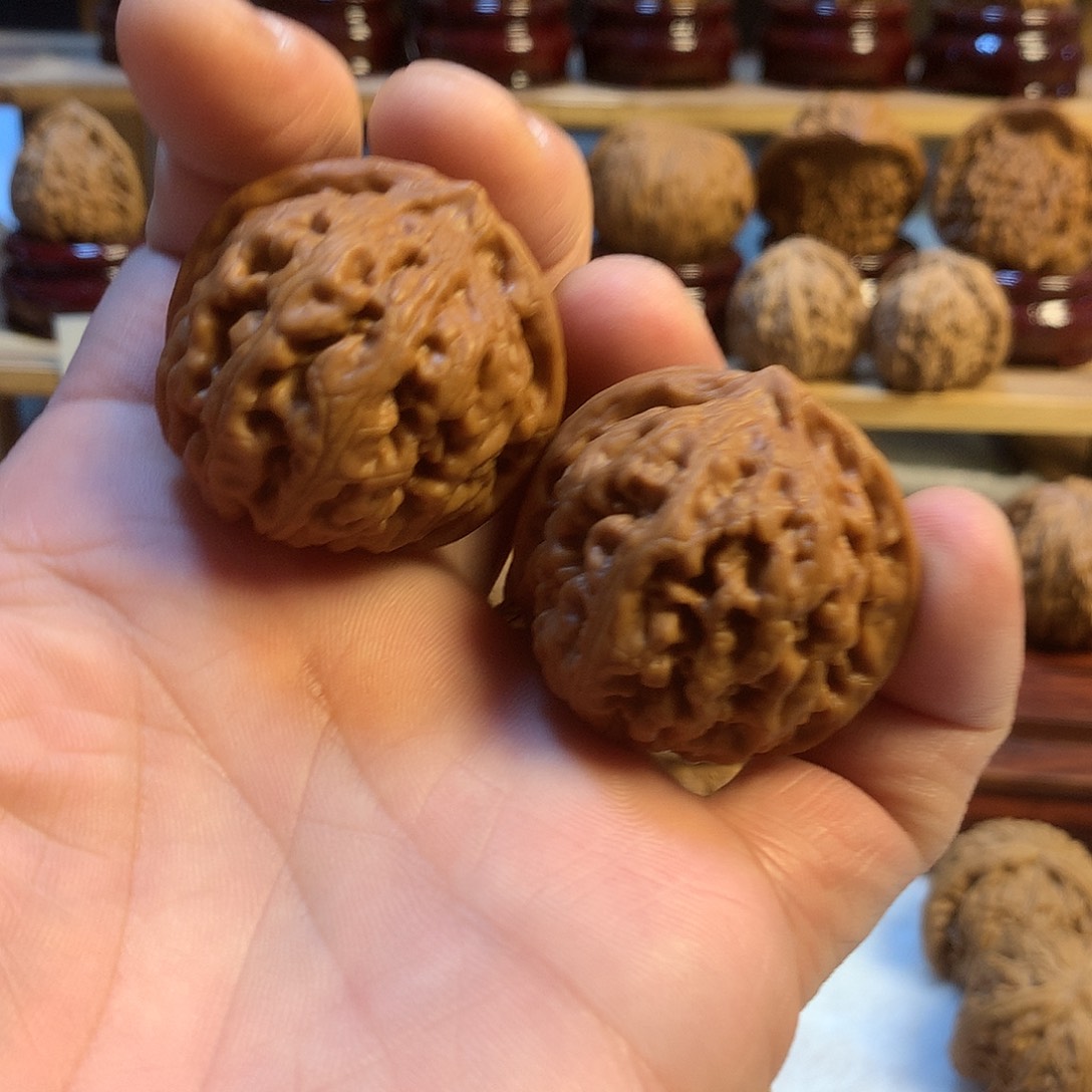 文玩核桃把件文玩核桃精品凤凰台