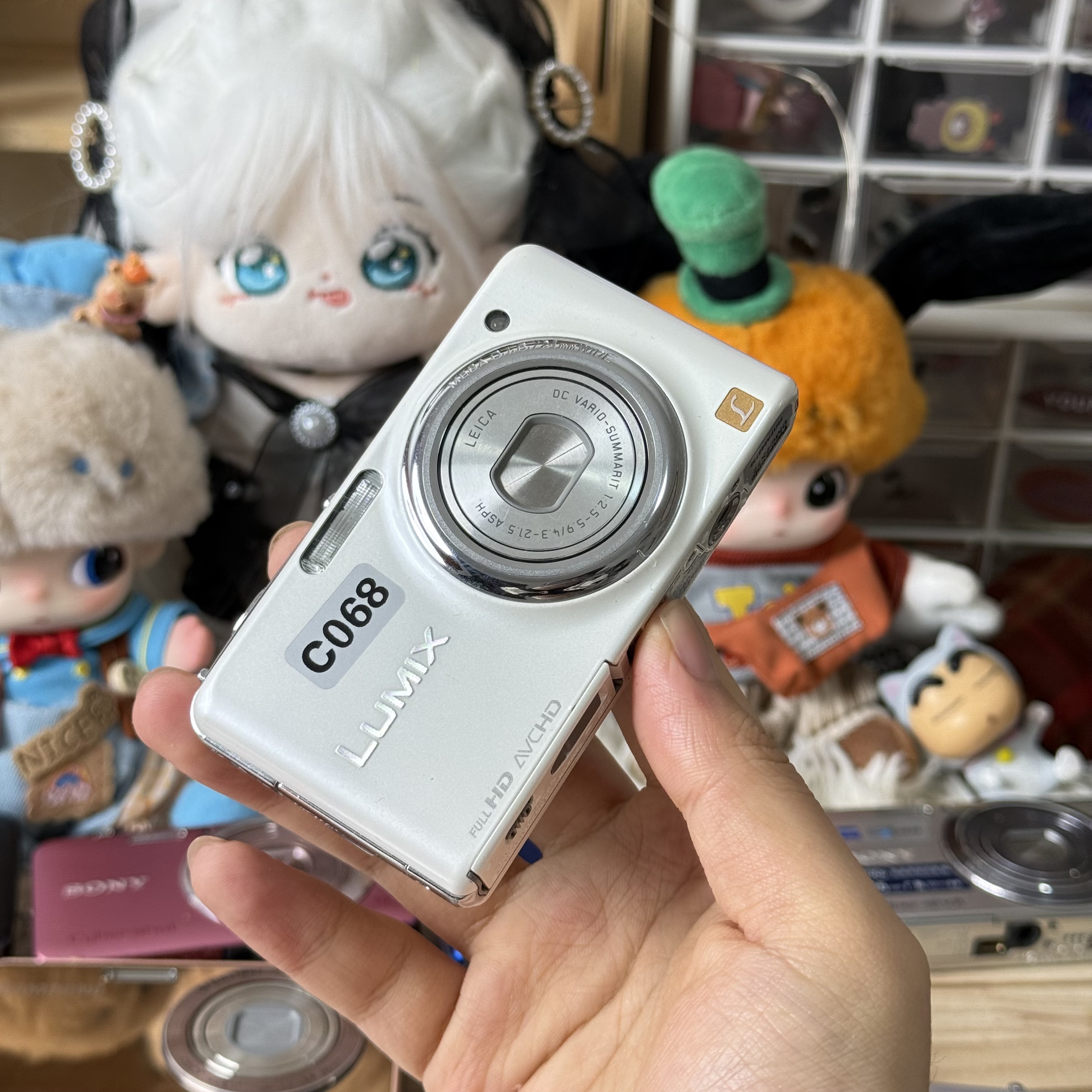 9新 Panasonic/松下 松下fx77奶白色色彩感好冷白皮滤镜多带配件