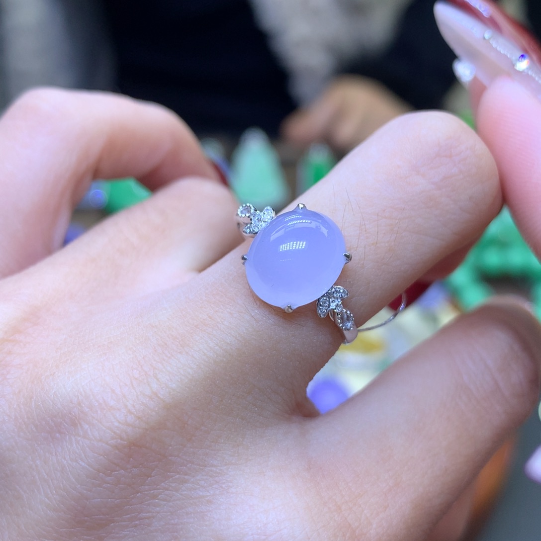 翡翠颈饰18K金镶嵌懒*子天然