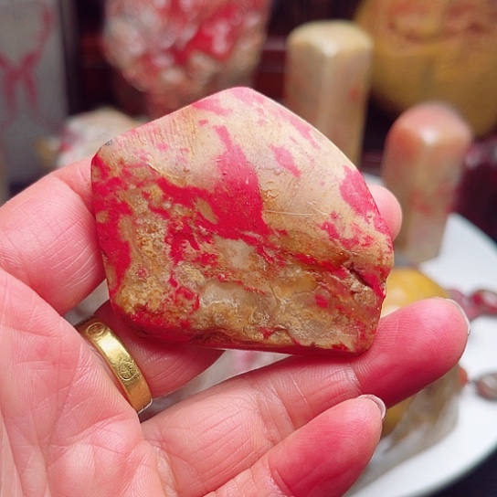 昌化鸡血石鸡血石原石