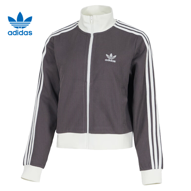 adidas阿迪达斯【环*】三叶草女子运动休闲夹克外套KC2650