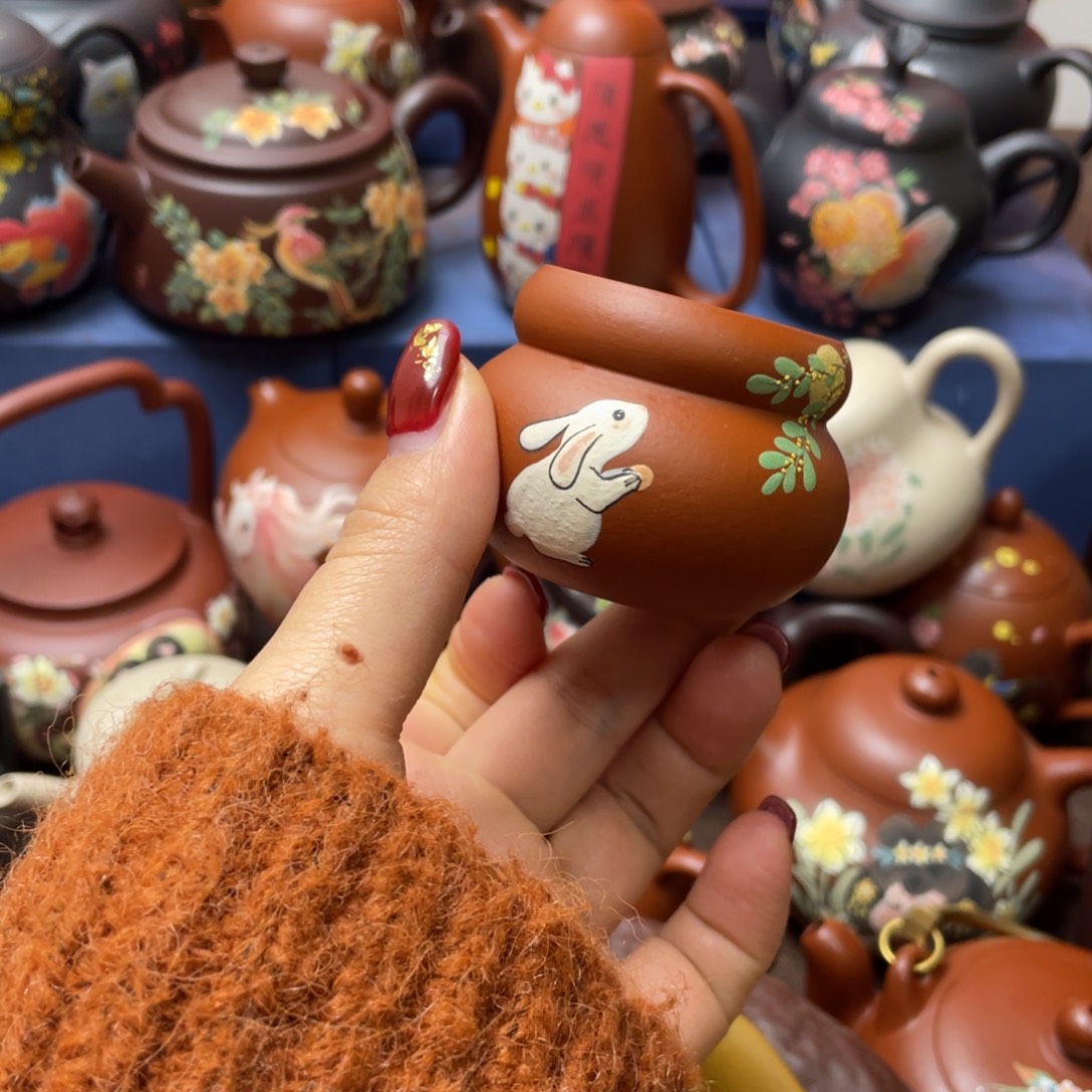 紫砂茶杯紫砂主人杯60cc