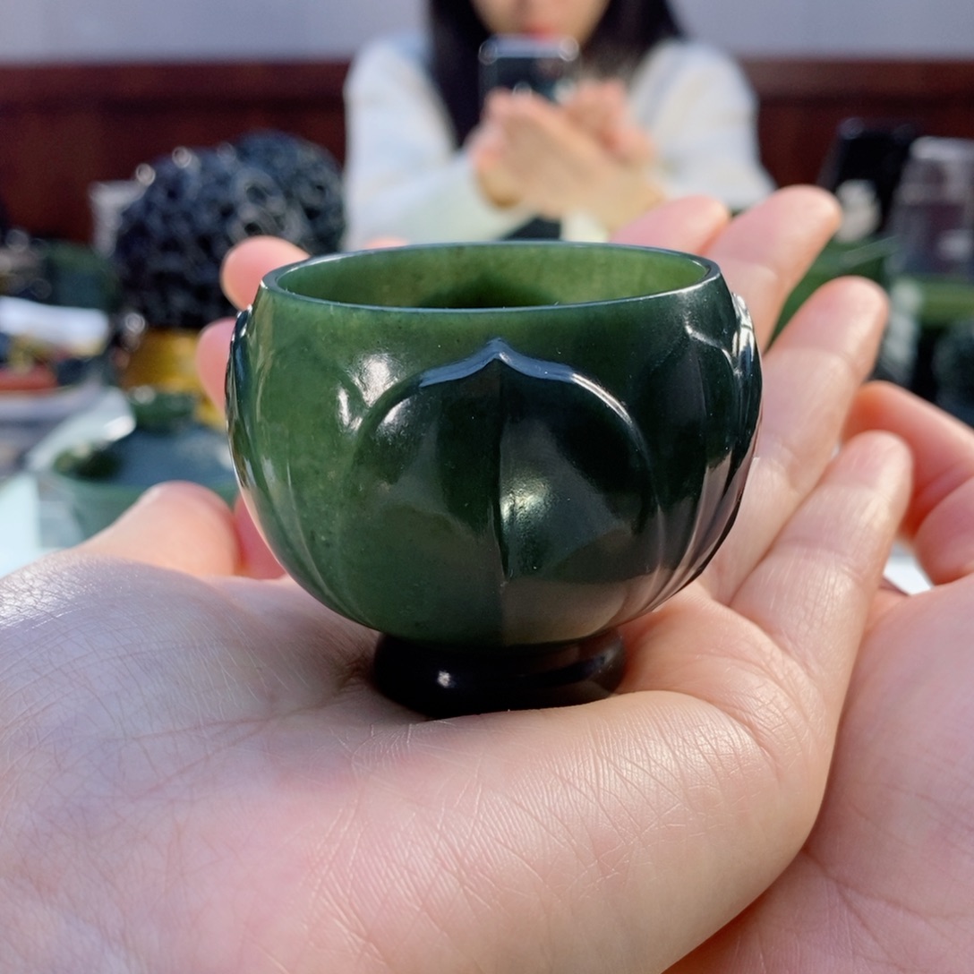 和田玉（青玉）摆件未镶嵌