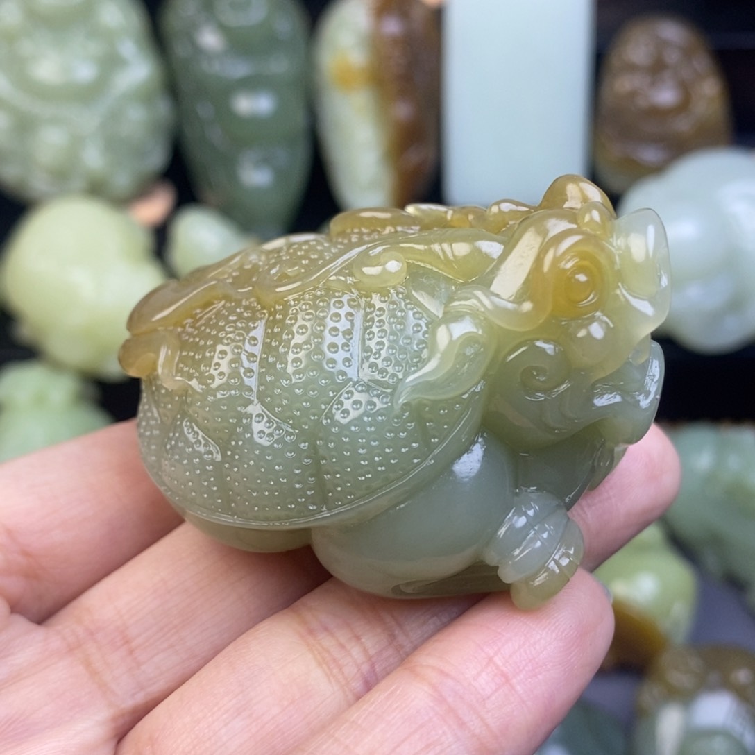 和田玉把件未镶嵌