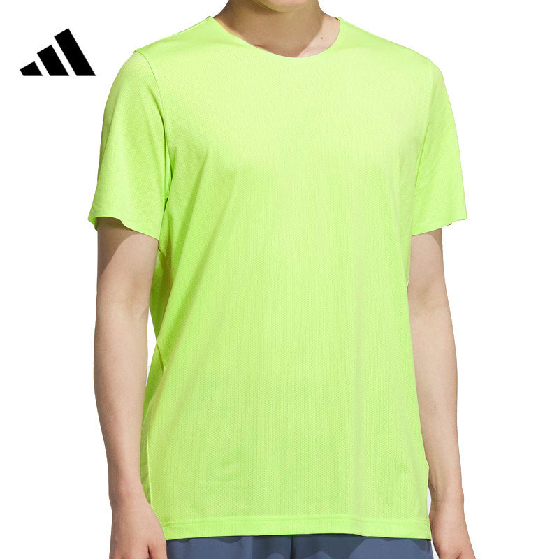 adidas阿迪达斯【西】男子运动休闲短袖T恤JY7012