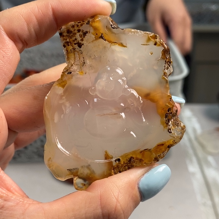 玛瑙/玉髓吊坠(不含链)未镶嵌