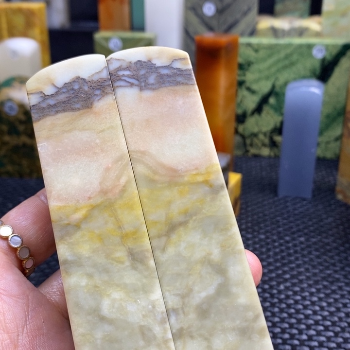 南美石甘**衣青田石印章石