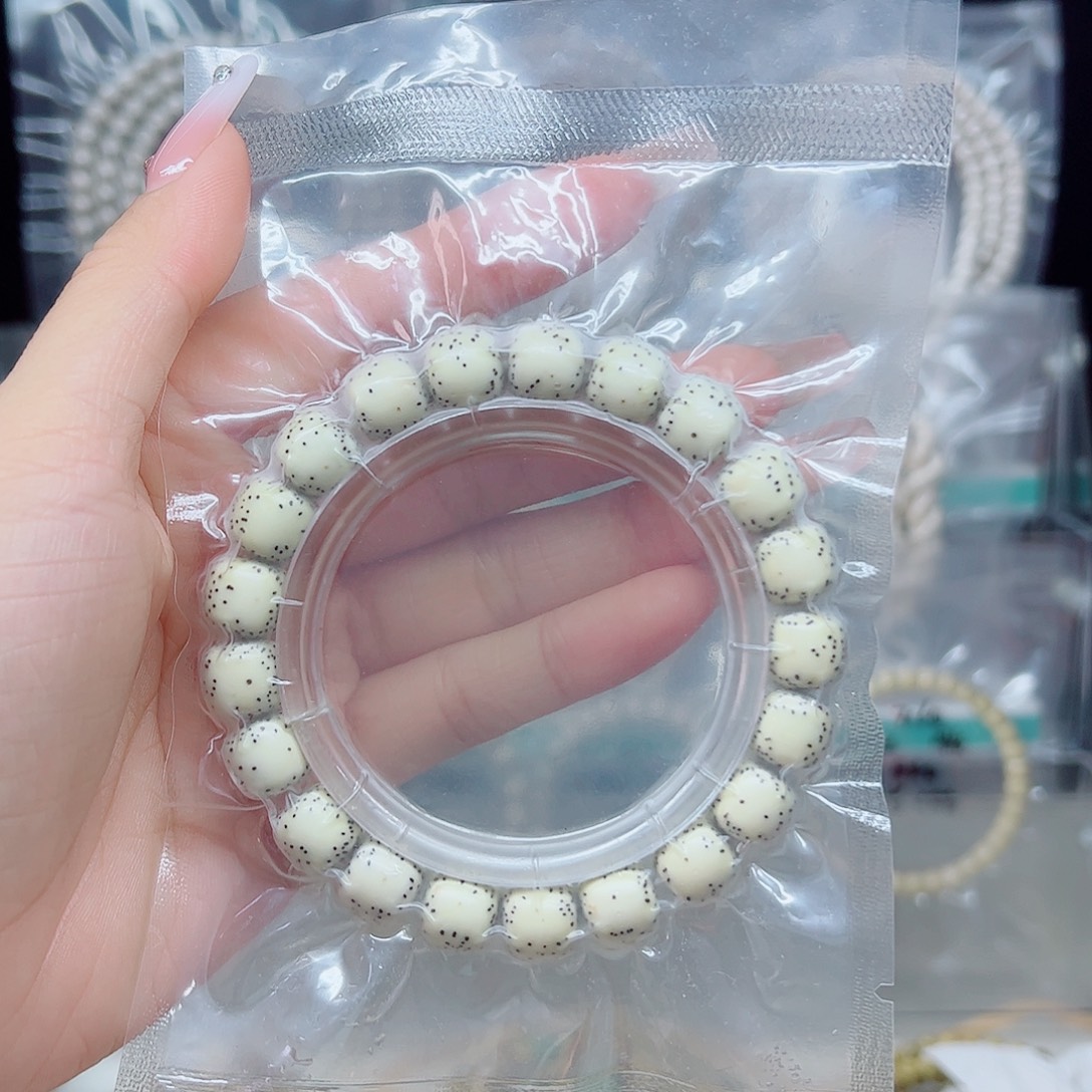 维***系星月菩提手串原白10.5左右氧化福利