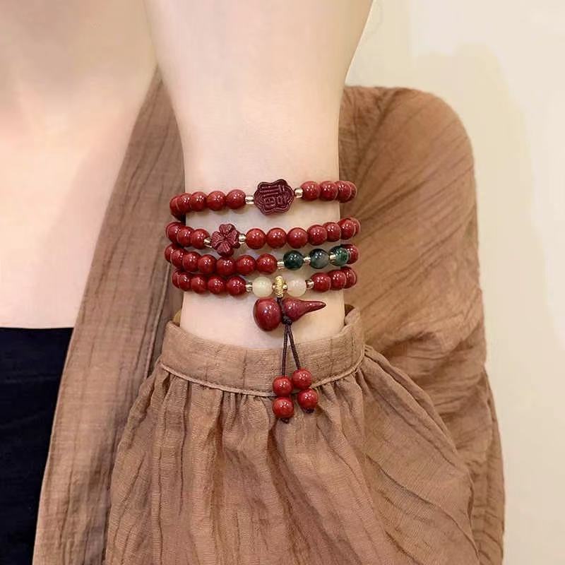 朱砂葫芦项链无礼盒553