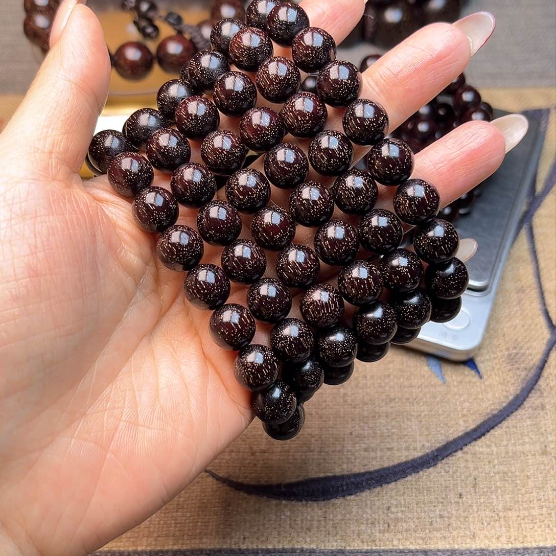 檀香紫檀（小叶紫檀）1.0 108爆满星