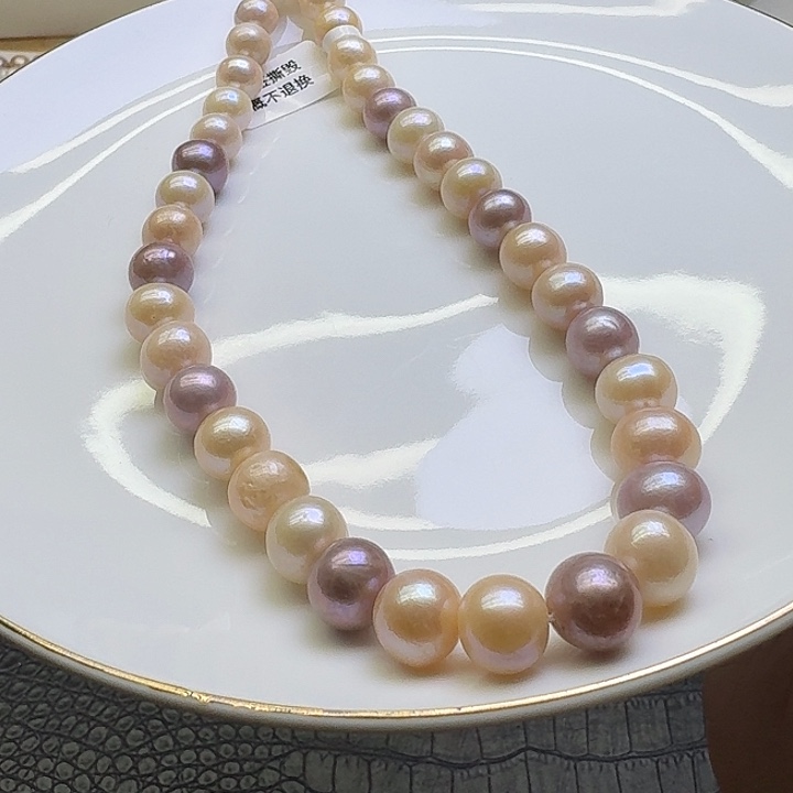 淡水珍珠合金耳饰