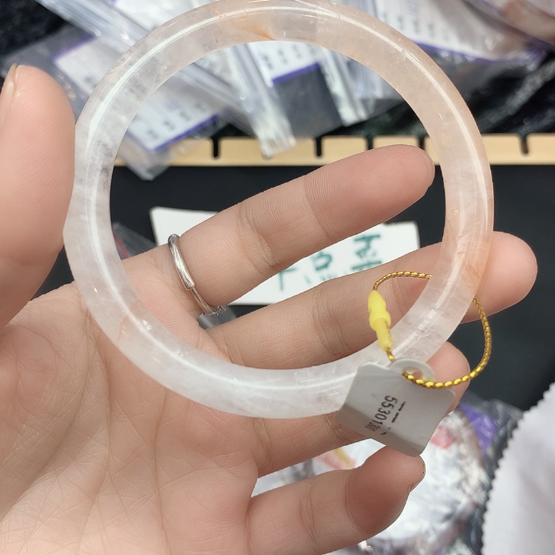 水晶手镯未镶嵌144（56///）