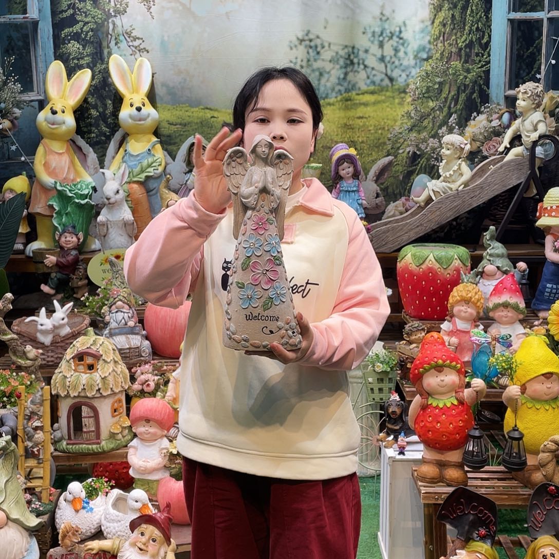 摆件花园摆件红红火火