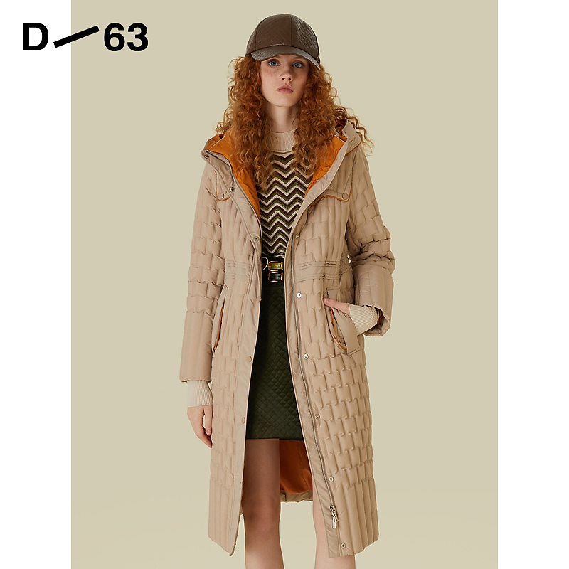 【尚雅】D63时尚百搭长羽绒服5E4Y68024