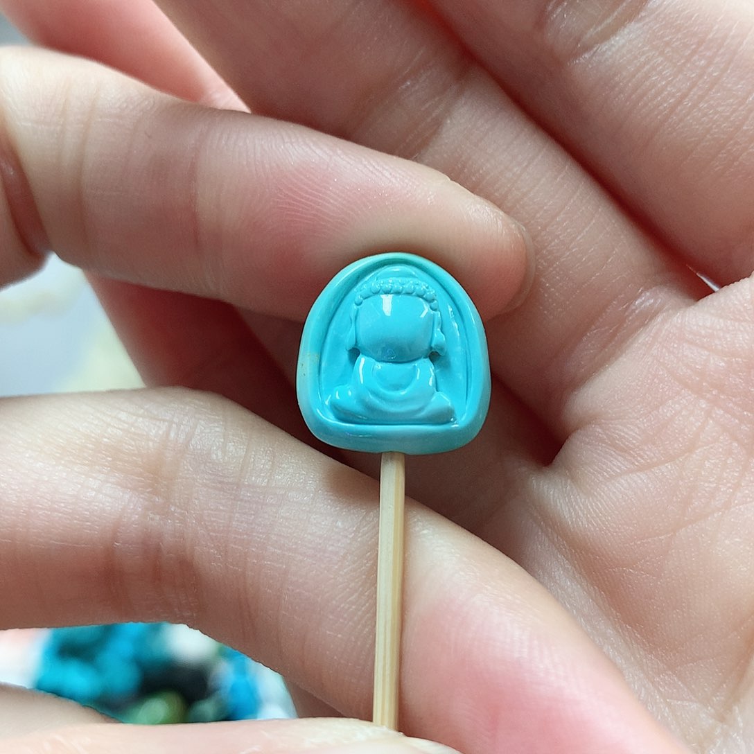 未镶嵌绿松石珠宝奇石