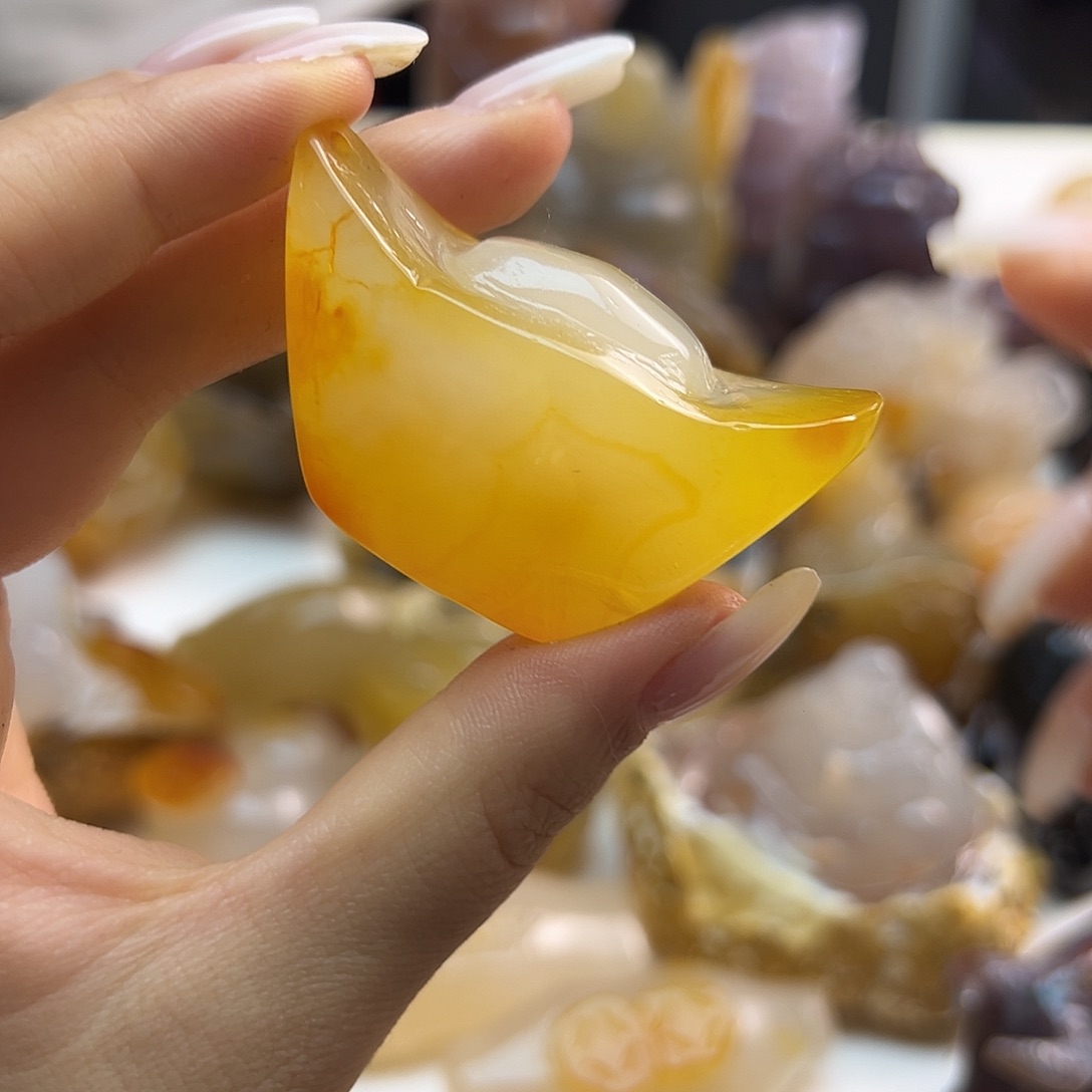 玛瑙/玉髓未镶嵌颈饰