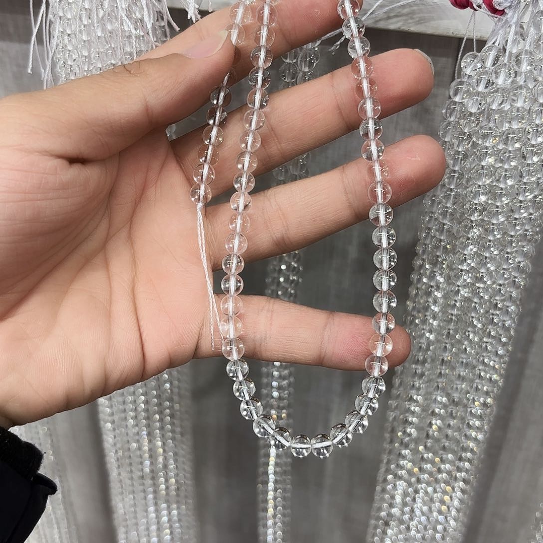 水晶手链未镶嵌卡6半