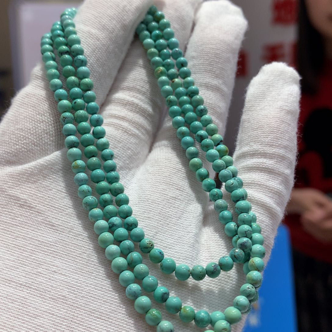 绿松石长链未镶嵌
