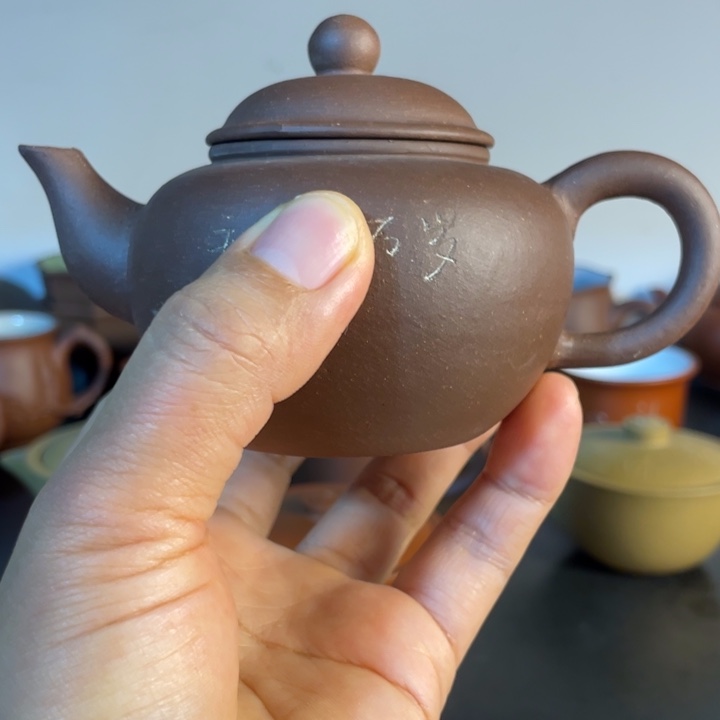 茶壶紫砂紫鸽嘴要