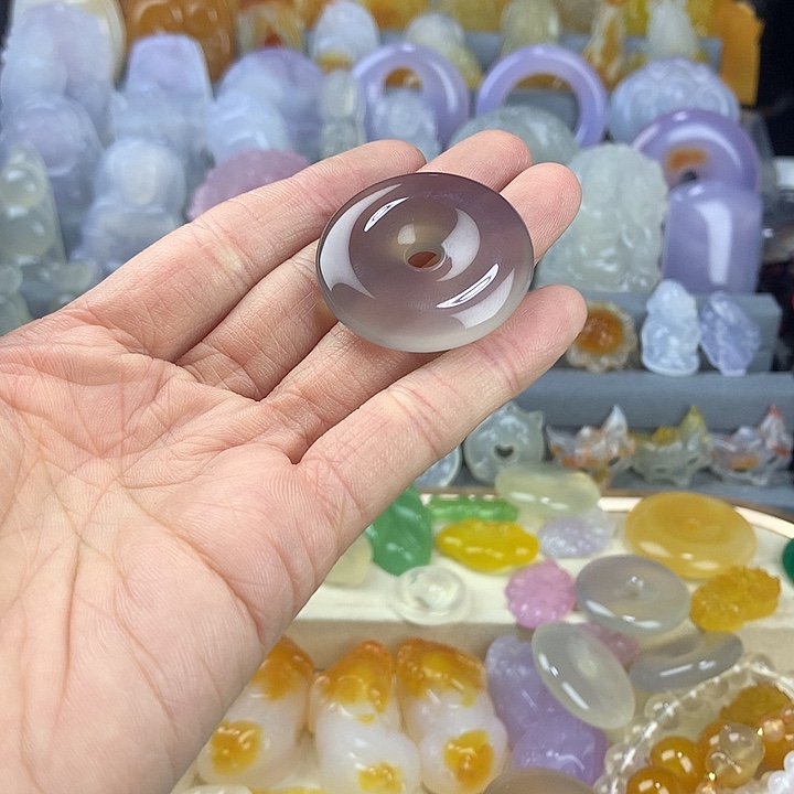 玛瑙/玉髓未镶嵌颈饰