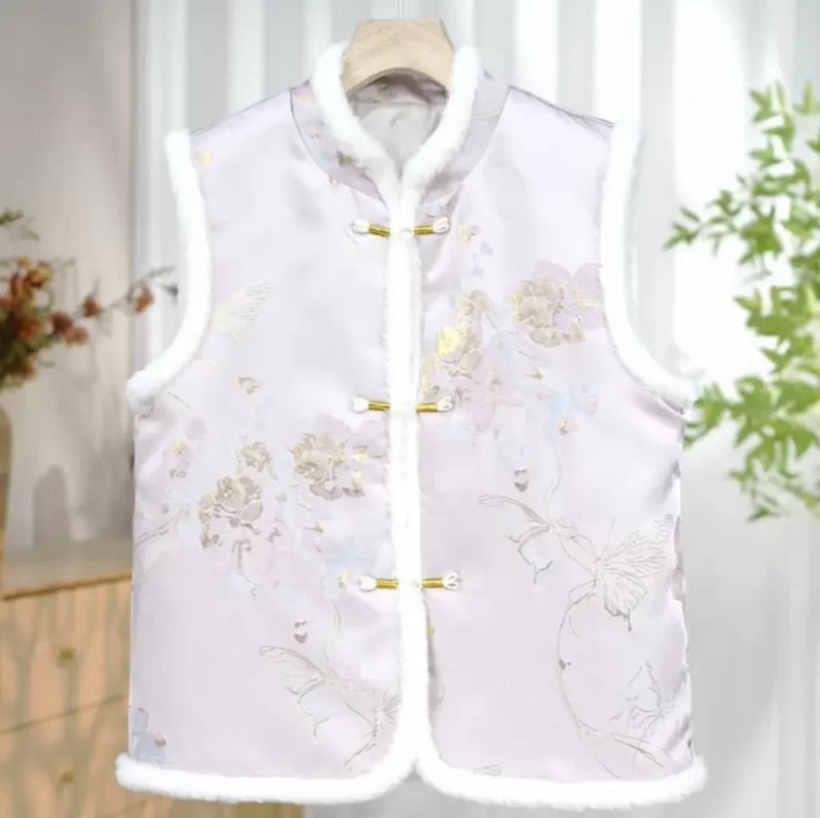 宠粉福利加棉加厚新中式国风马甲