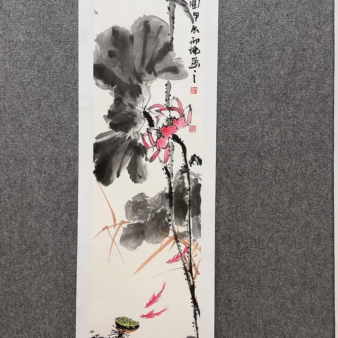 国画邢坤老师手绘作品