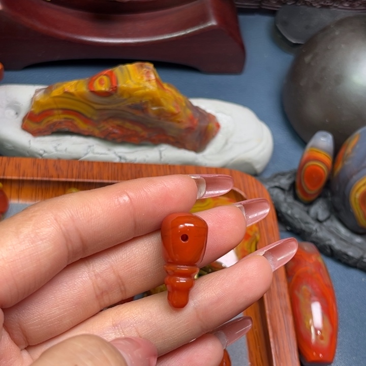 玛瑙/玉髓未镶嵌颈饰